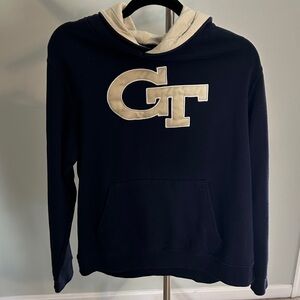 Stadium Athletics Navy and Cream GT Men's Sweater